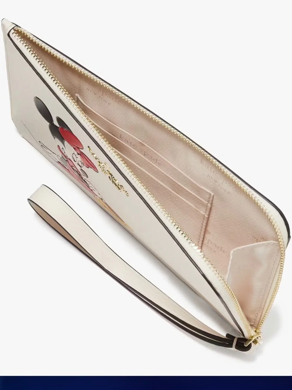 Disney X Kate Spade New York Minnie Mouse Wristlet
